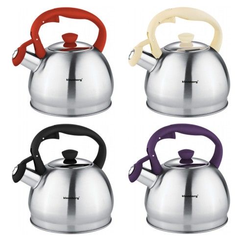 Kettle, traditional, 1.8l, stainless steel Klausberg