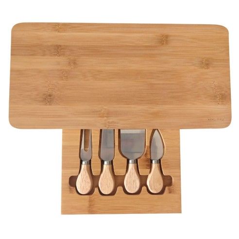 Cutting board, with accessories for cheese, various colors KINGHoff