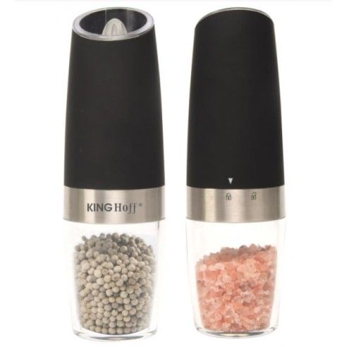 Set of two electronic salt and pepper mills Kinghoff