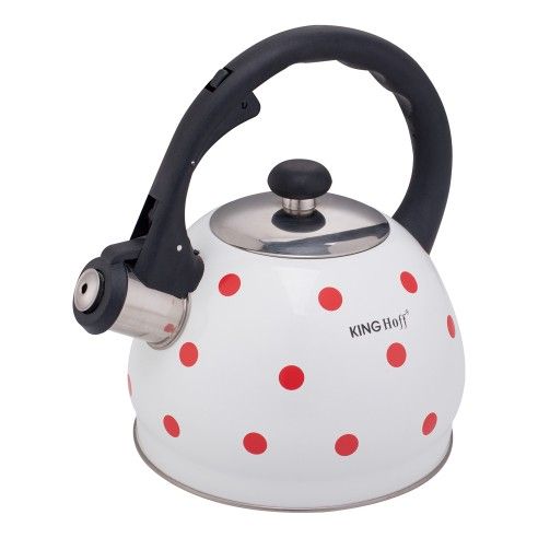 KH1736 Whistling kettle 2L white