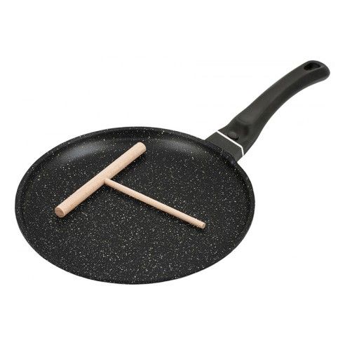 Frying pan for pancakes, aluminum, black, ?26cm KINGHoff
