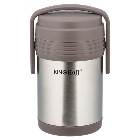 Food thermos, steel, 3 containers 0,3x0,68lx0,32l  Kinghoff