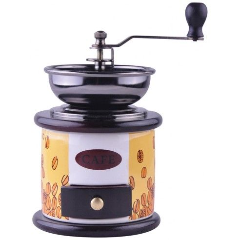 Coffee grinder, ceramic-wood, ?12 x 20cm Kinghoff