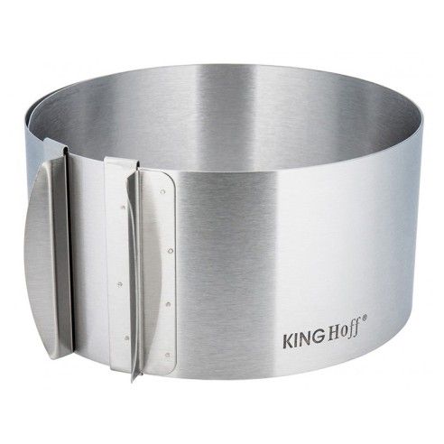 Adjustable cake ring, steel, ?16-30x8,5cm Kinghoff
