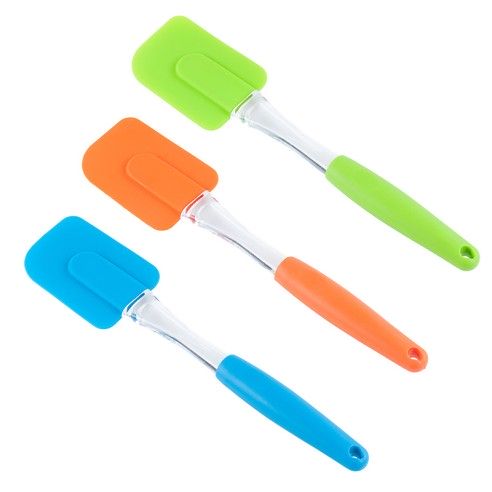 Spatula, silicone, 26,5x6 x1,8cm, various colors Kinghoff
