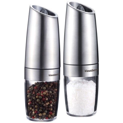 KB7575 Set of 2 Salt and Pepper Gravity Mills