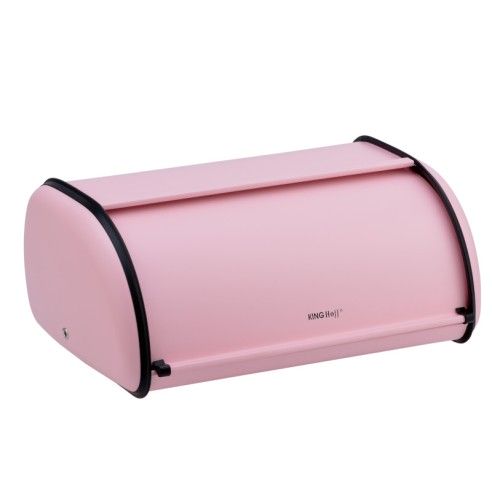 KH1756 Bread box, steel, pink